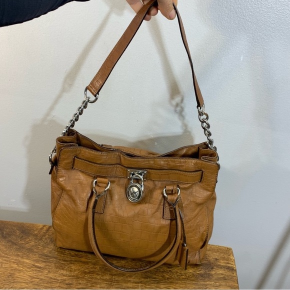 Michael kors Hamilton croc bag - Picture 5 of 15